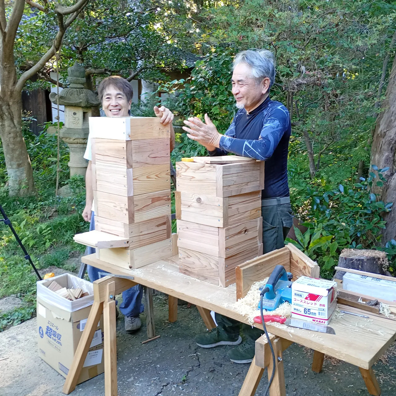 🐝 日本ミツバチ採蜜体験＆巣箱作り教室 🍯